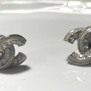 Chanel Logo studs